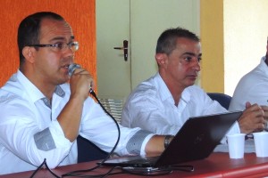 Arthur Dias Filho e Jorge Young, advogados do sindicato