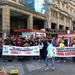 Manifestação contra Sartori
