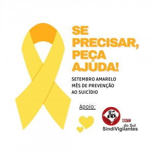 Setembro Amarelo - Se precisar Peça Ajuda